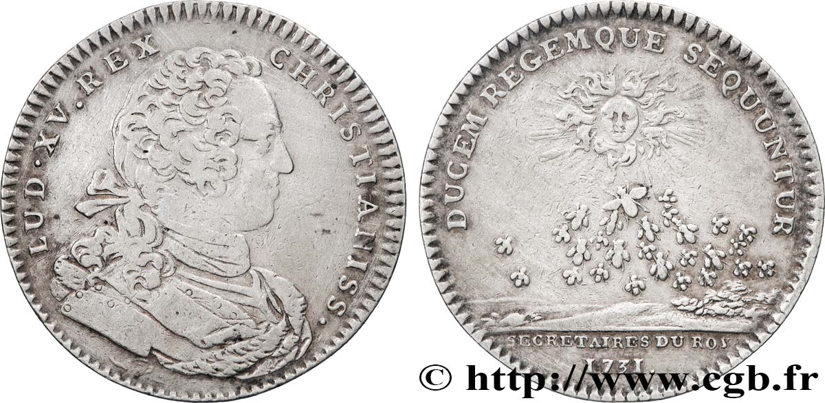 SECRÉTAIRES DU ROI Émission de 1733 SS