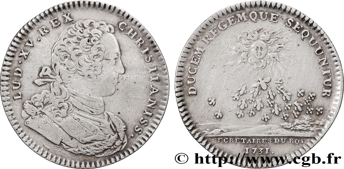 SECRÉTAIRES DU ROI Émission de 1733 TTB
