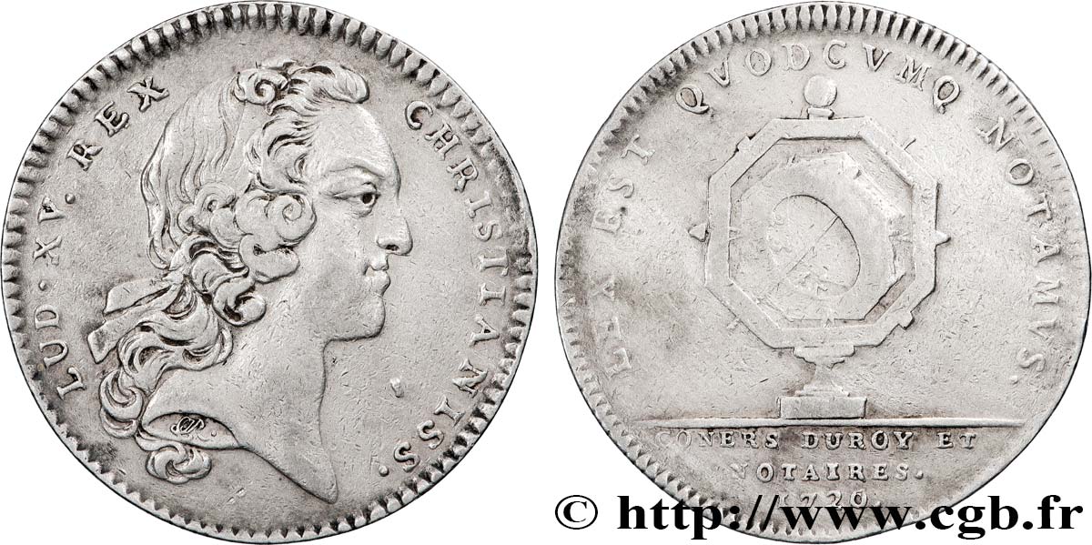 ROYAL NOTARIES Notaires de Paris, émission de 1741 - Louis XV XF