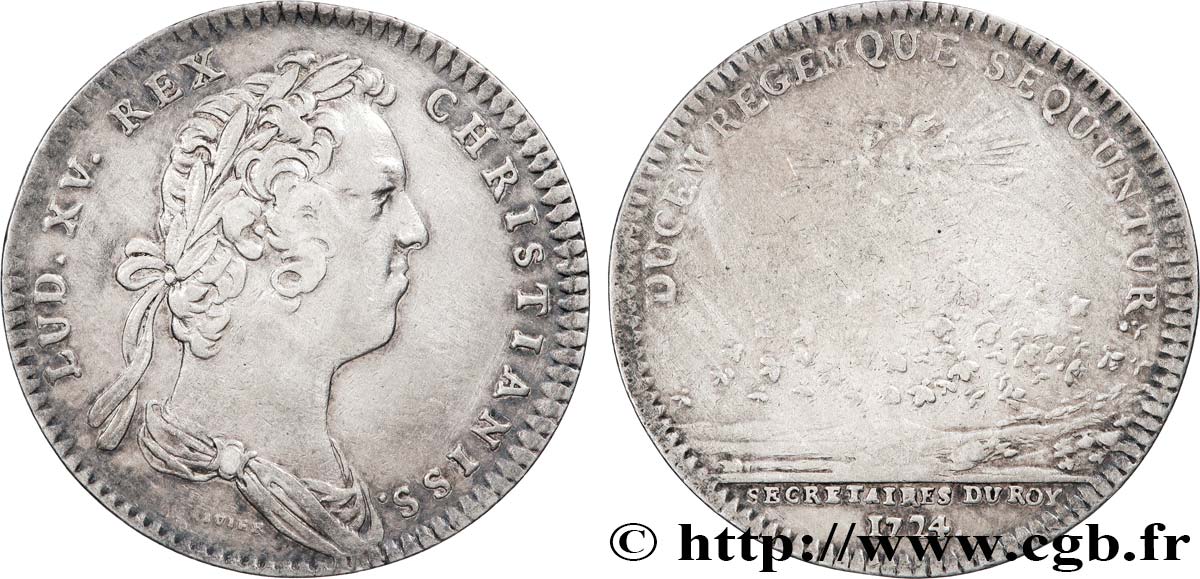 SECRÉTAIRES DU ROI Émission vers 1731 SS