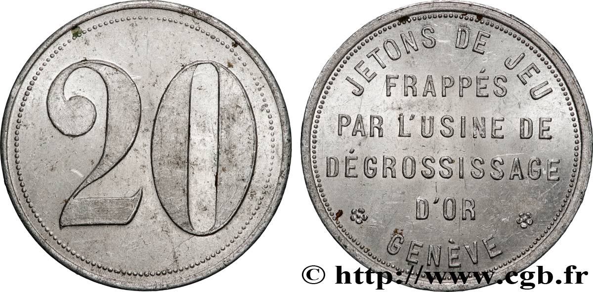 CASINOS ET JEUX Jeton de jeu TTB