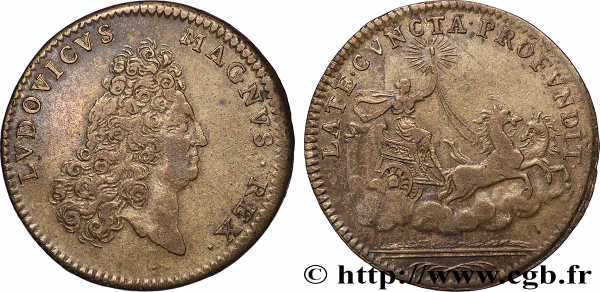 LOUIS XIV LE GRAND ou LE ROI SOLEIL Elle déploie largement tous ses bienfaits TTB/TB+
