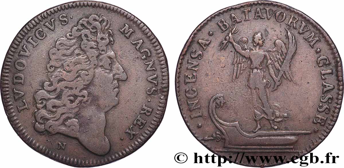 LOUIS XIV LE GRAND ou LE ROI SOLEIL Prise de Tabago et Gorée BB