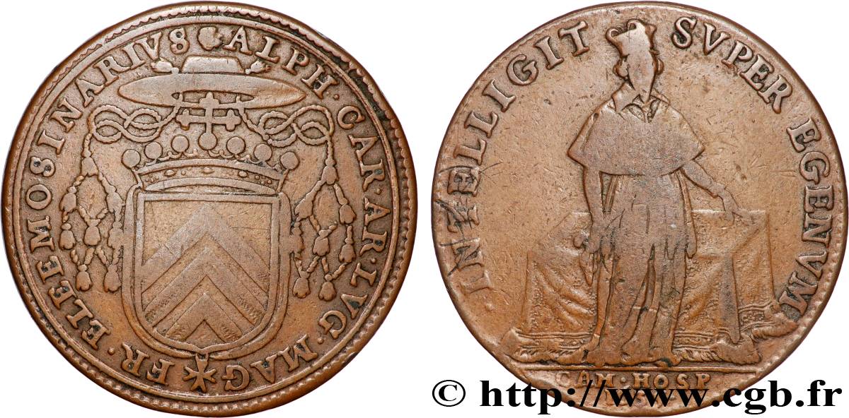 LYON ET DU LYONNAIS (OFFICIERS ET NOBLESSE DE...)  ALPHONSE LOUIS DU PLESSIS TTB/TB