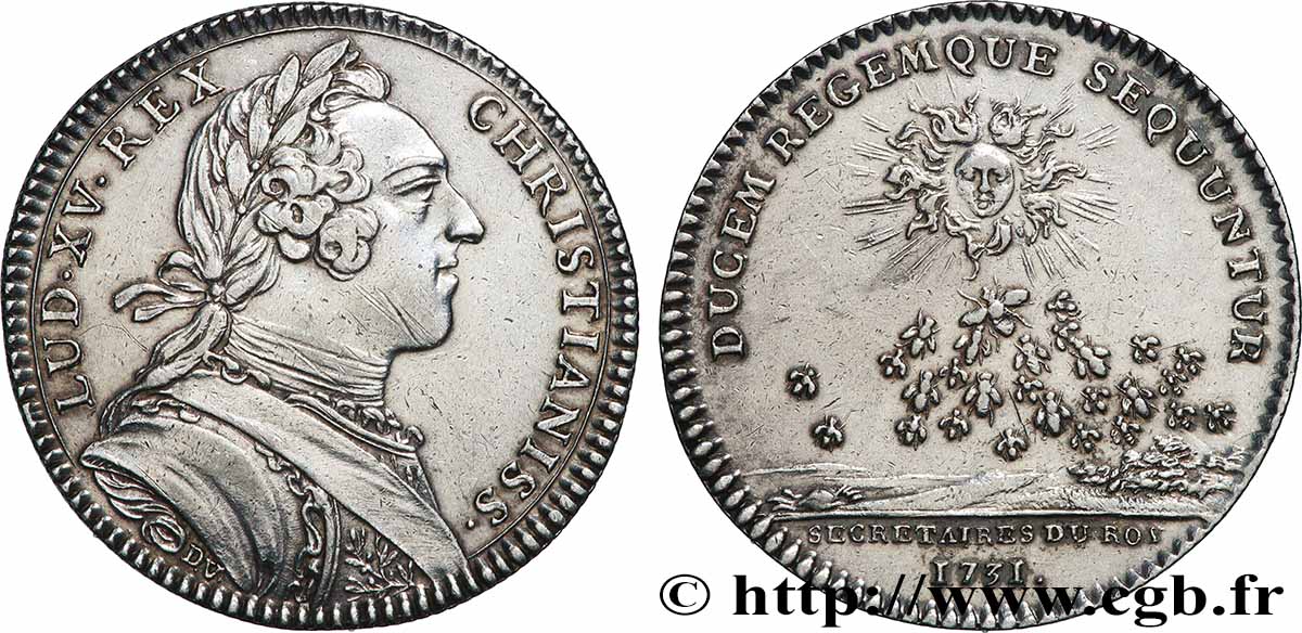SECRÉTAIRES DU ROI Émission de 1750 TTB+