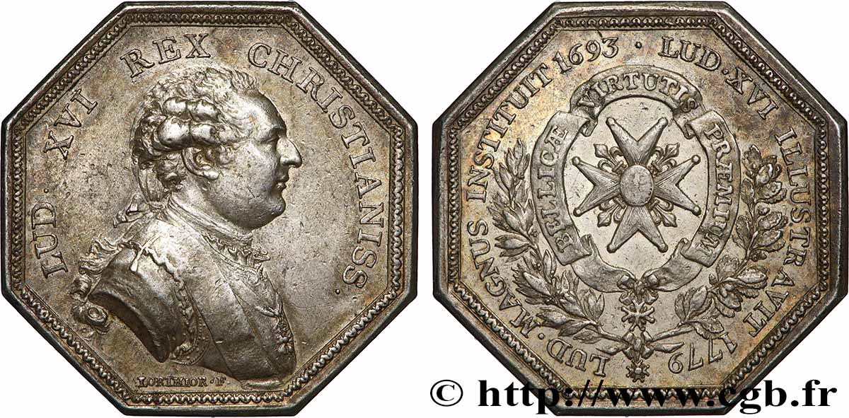 ORDRES DU ROI Ordre Militaire de Saint Louis TTB