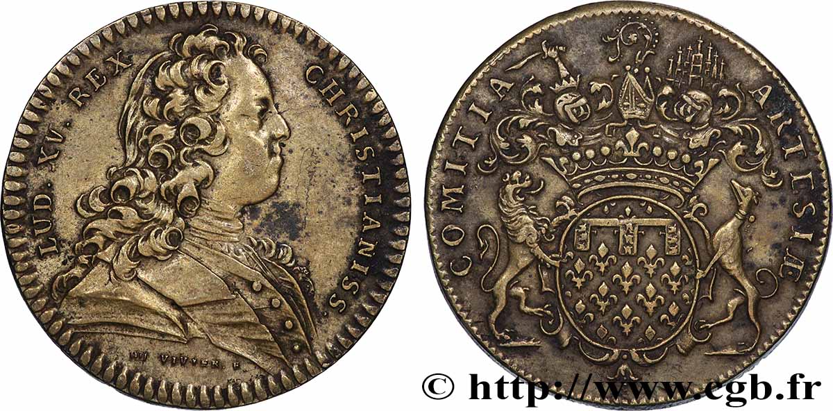 ARTOIS (ÉTATS D ...) Émission de 1724 SS