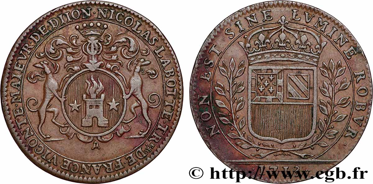 DIJON (MAYORS OF ... and miscellaneous) Nicolas Labotte XF