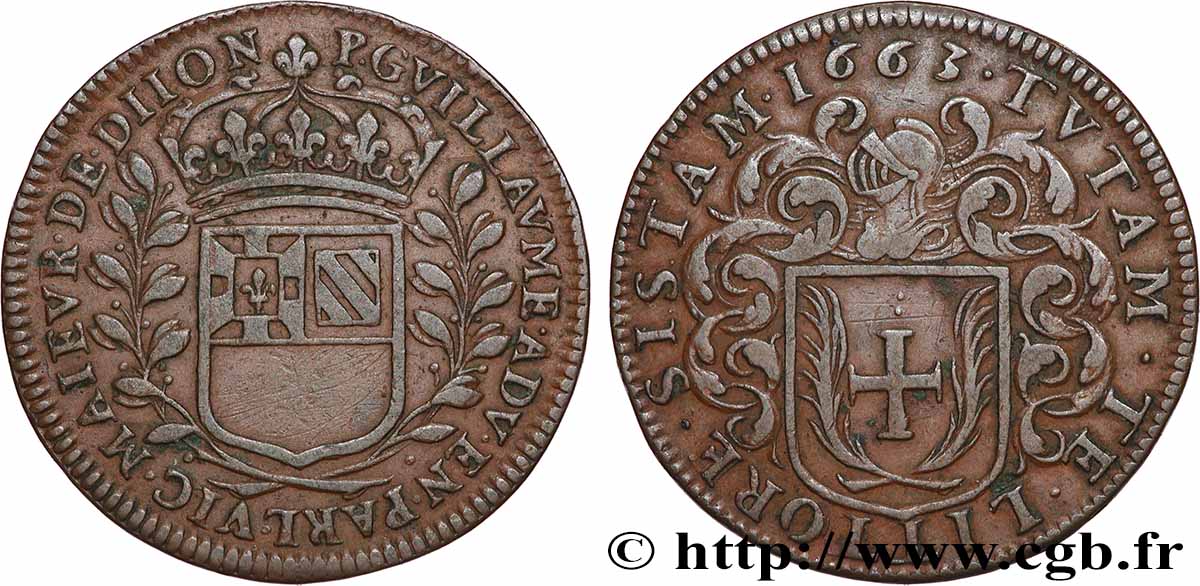 DIJON (MAYORS OF ... and miscellaneous) Pierre Guillaume XF