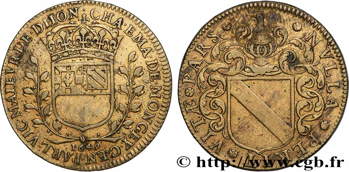 DIJON (MAYORS OF ... and miscellaneous) Claude-Emmanuel de Mongey XF