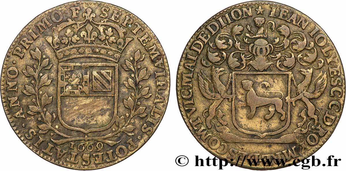DIJON (MAYORS OF ... and miscellaneous) Jean Joly XF