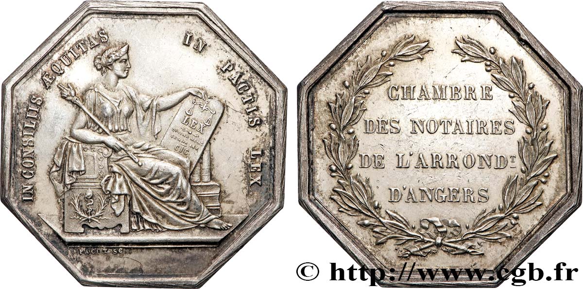 NOTAIRES DU XIXe SIECLE Notaires d’Angers AU/XF