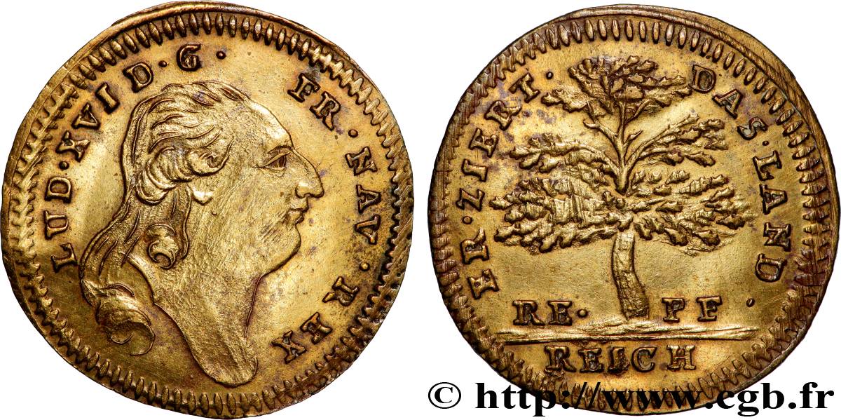 LOUIS XVI Roi constitutionnel TB+