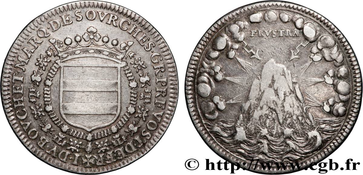 ANJOU - NOBLESSE Jean du Bouchet, marquis de Sourches et Grand prévôt de France TTB