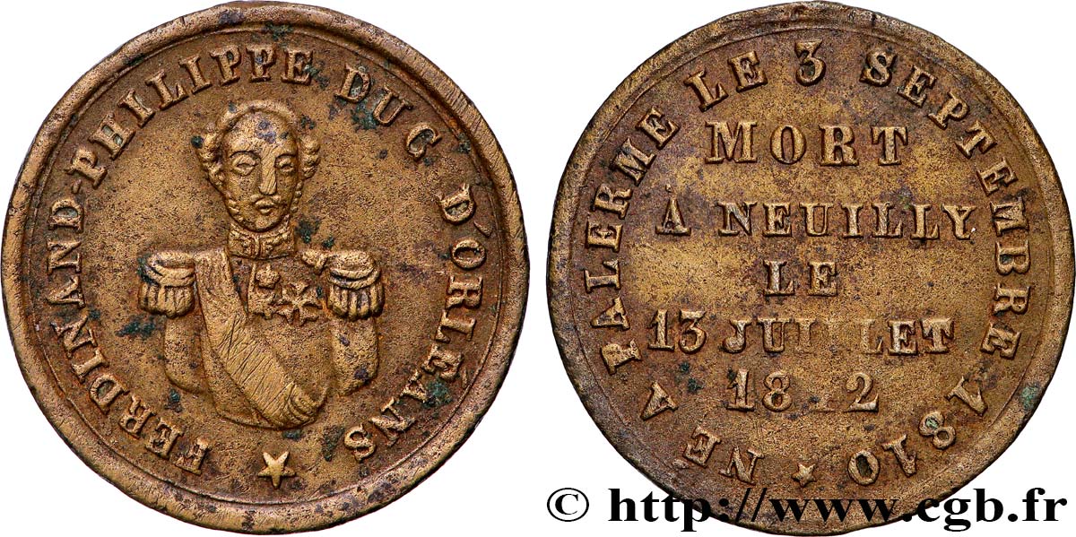 LOUIS-PHILIPPE Ier Ferdinand Philippe, Duc d&nbsp;Orléans TTB