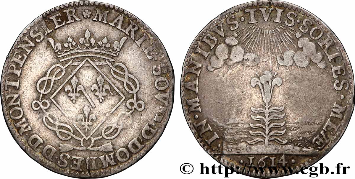 PRINCIPAUTY OF DOMBES - MARIE OF BOURBON-MONTPENSIER Marie de Bourbon-Montpensier SS