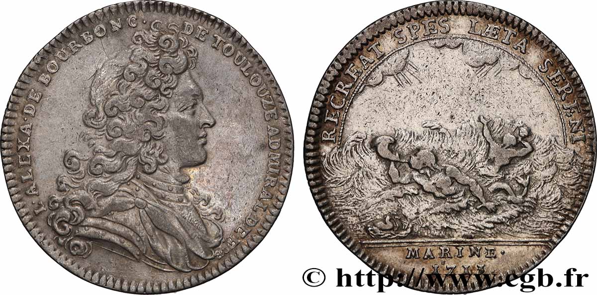 NAVY - ROYAL GALLEYS Louis-Alexandre de Bourbon, comte de Toulouse XF