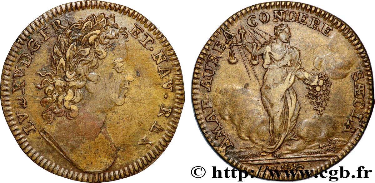 LOUIS XV THE BELOVED Jeton de compte VF