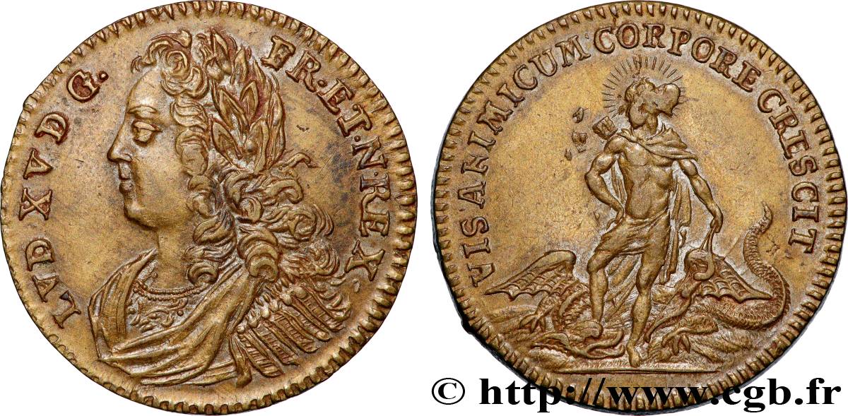 ROUYER - X. JETONS DE NUREMBERG LOUIS XV DIT LE BIEN AIMÉ AU