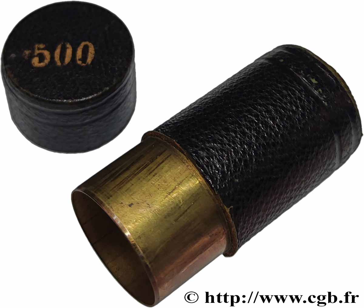 PORTE-LOUIS, PORTE-MONNAIE Porte-louis, tube pour 10 francs TTB+