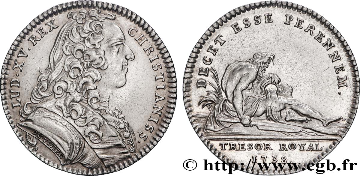 TRÉSOR ROYAL LOUIS XV TTB