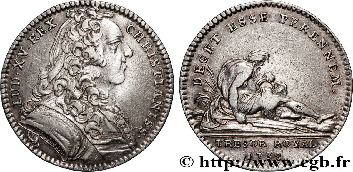 TRÉSOR ROYAL LOUIS XV TTB