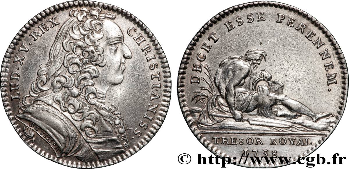 TRÉSOR ROYAL LOUIS XV TTB