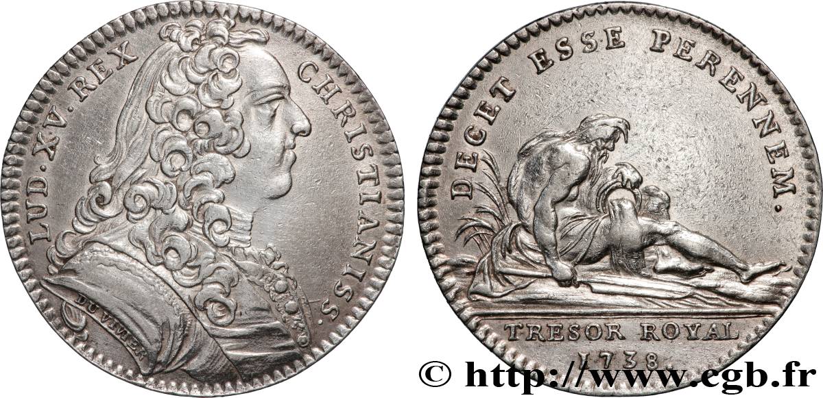 TRÉSOR ROYAL LOUIS XV TTB