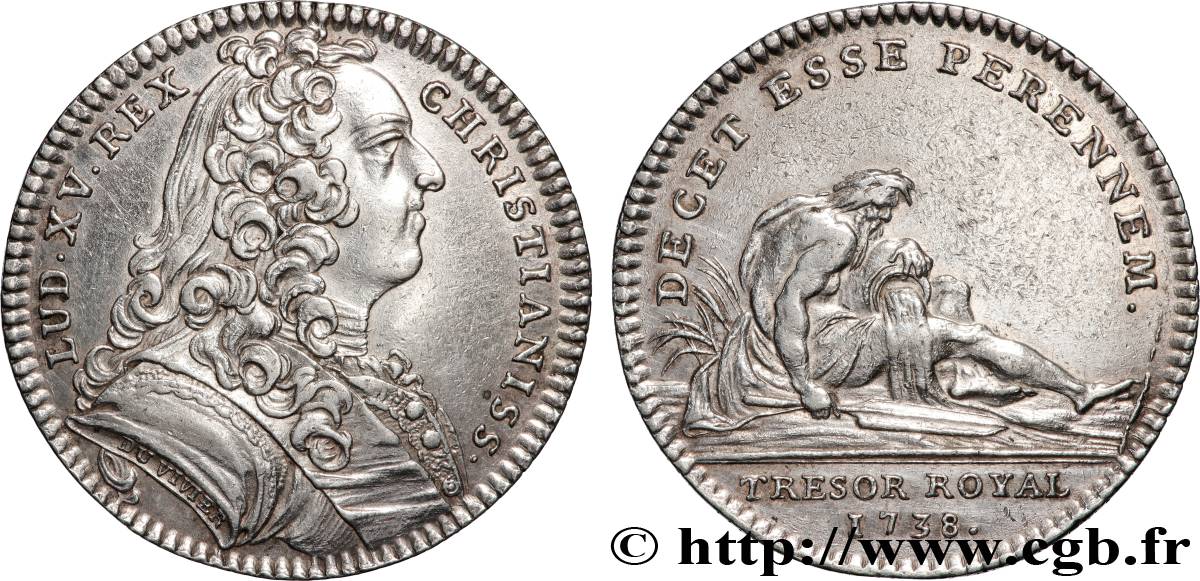 TRÉSOR ROYAL LOUIS XV TTB