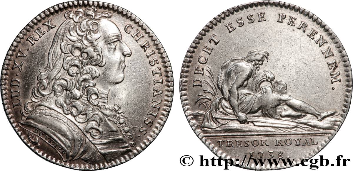 TRÉSOR ROYAL LOUIS XV TTB