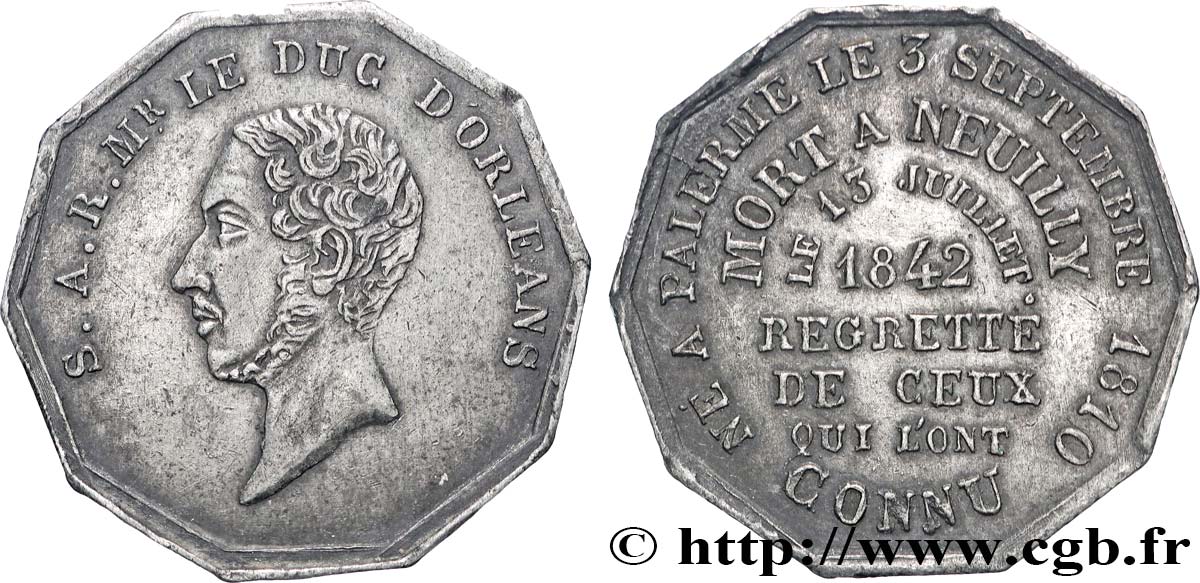 LOUIS-PHILIPPE Ier Ferdinand Philippe, Duc d Orléans TTB+