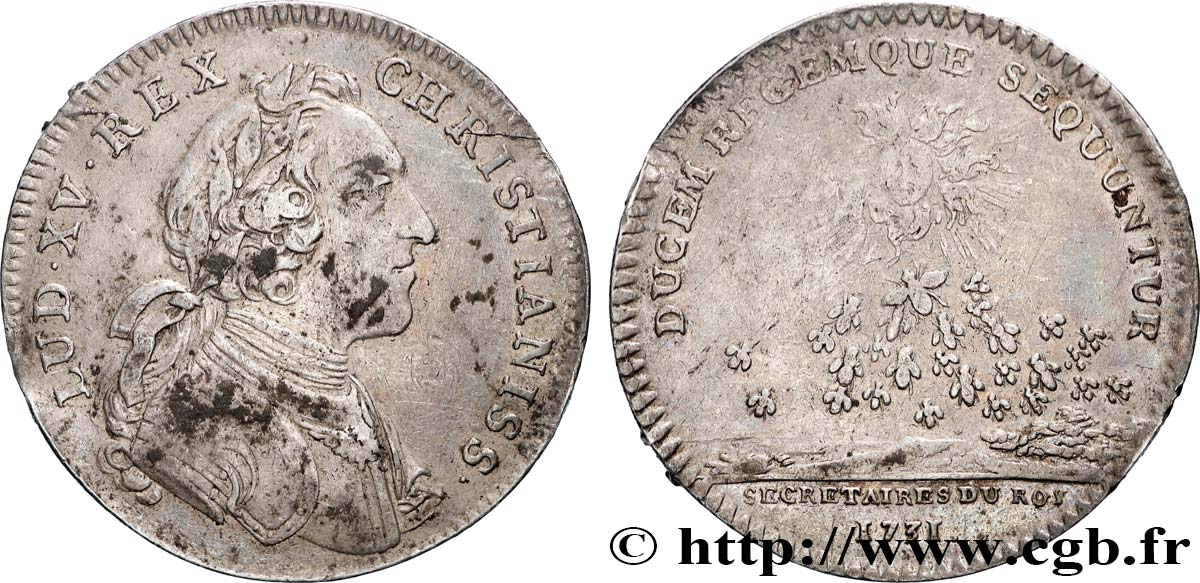 SECRÉTAIRES DU ROI Émission de 1745 TTB