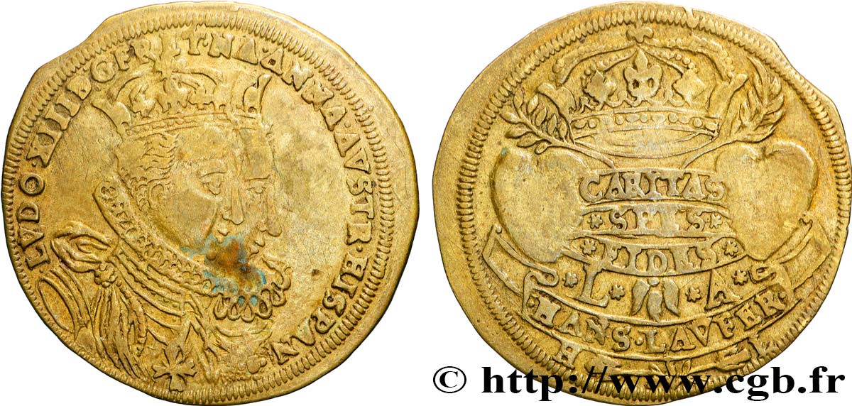LOUIS XIII LE JUSTE Mariage avec Anne d’Autriche TTB