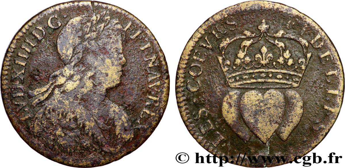 LOUIS XIV LE GRAND ou LE ROI SOLEIL Les coeurs fidèles TB/TB+