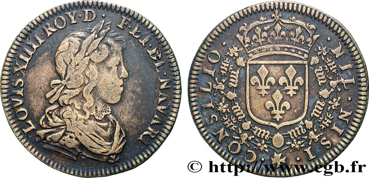 CONSEIL DU ROI Émission vers 1670 BB