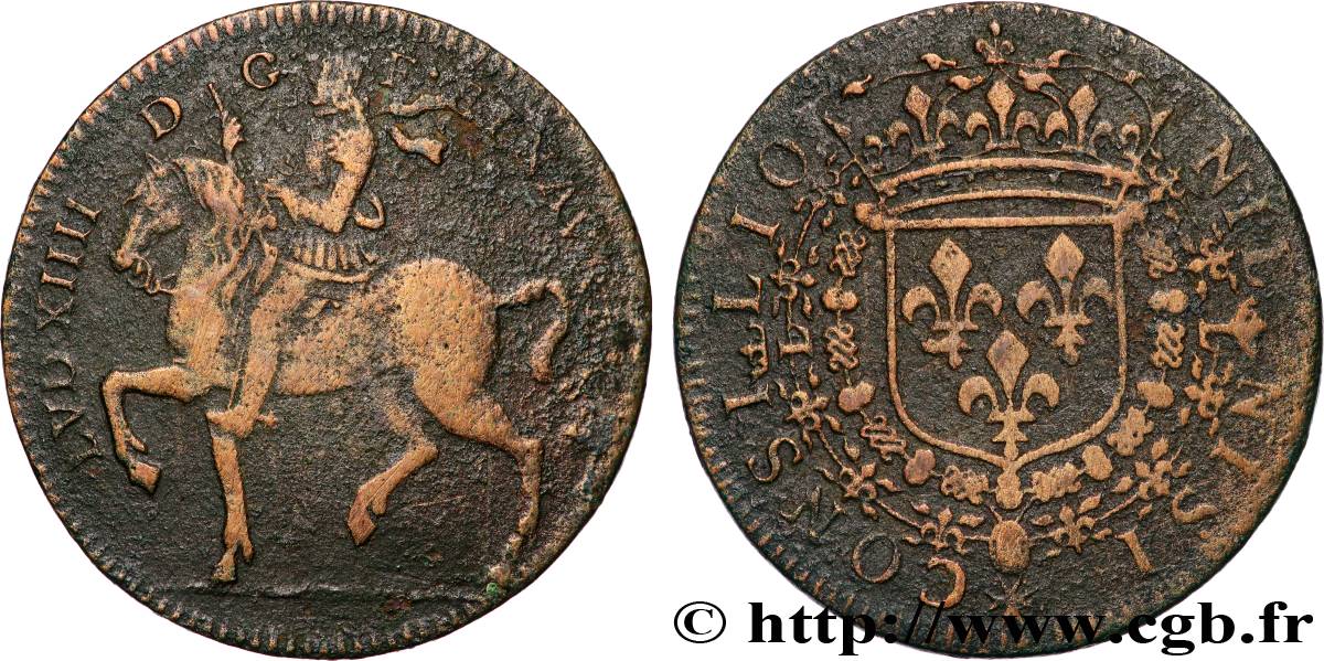 CONSEIL DU ROI Louis XIV VF/XF