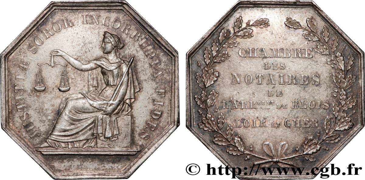 NOTAIRES DU XIXe SIECLE Notaires de Blois TTB