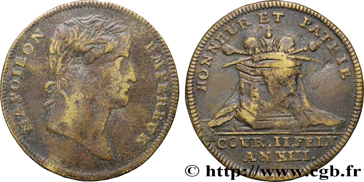 PREMIER EMPIRE. Napoléon Empereur  Le couronnement TB/TB+