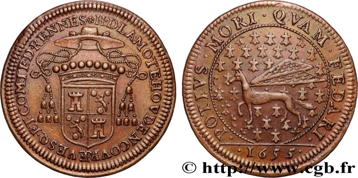 BRETAGNE (NOBLESSE DE...) Henri de La Mothe-Houdancourt MBC+