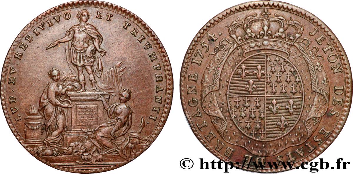 BRETAGNE (ÉTATS DE...)  États de Rennes TTB+