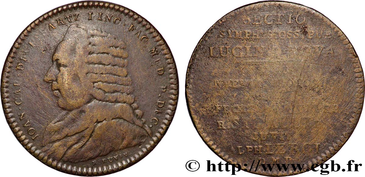 FACULTÉ DE MÉDECINE DE PARIS Jeton, Jean-Charles Desessartz TB