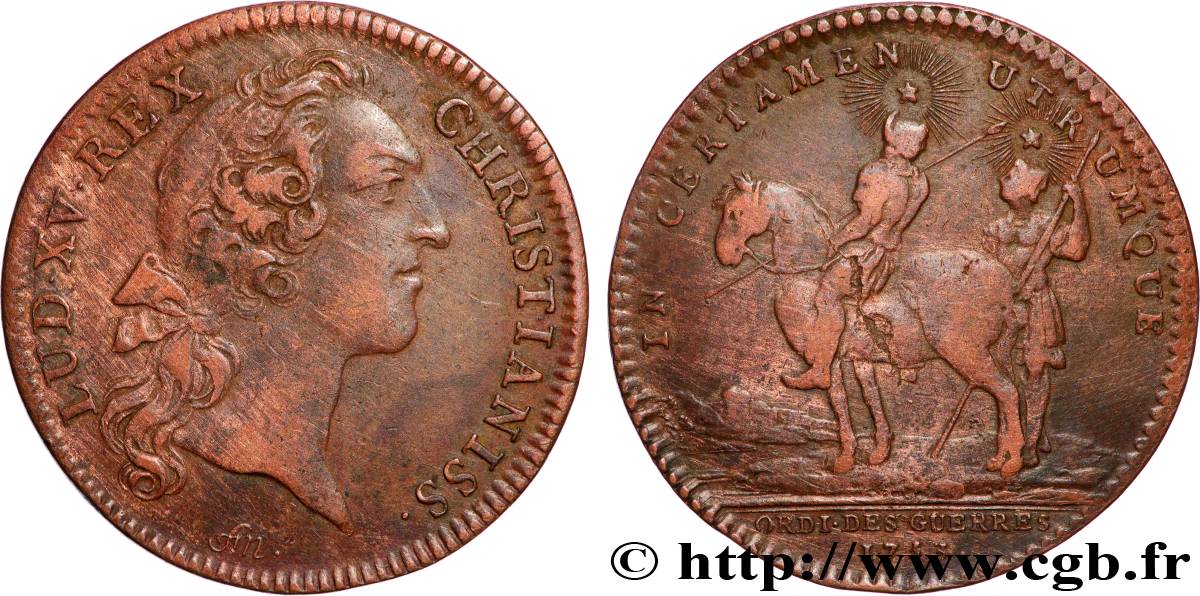 ORDINAIRE DES GUERRES Louis XV XF