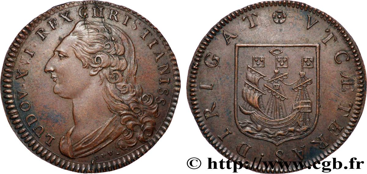 LOUIS XVII Corporation de Paris TTB+