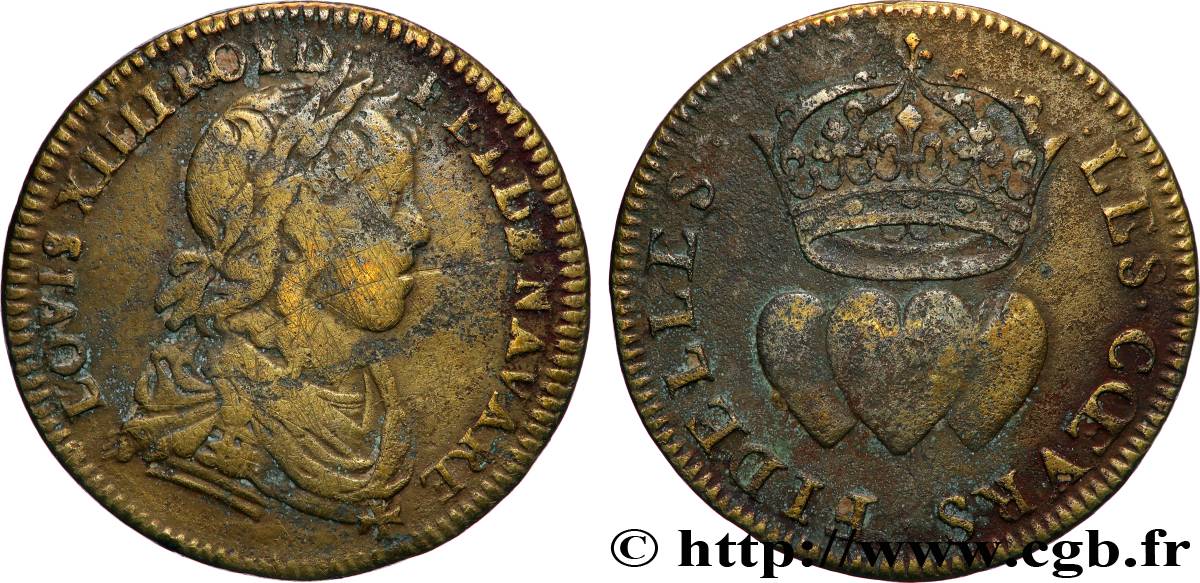 LOUIS XIV LE GRAND ou LE ROI SOLEIL Les coeurs fidèles XF