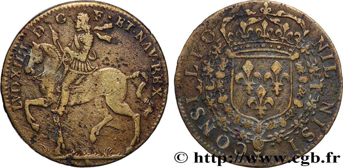 CONSEIL DU ROI Louis XIV XF