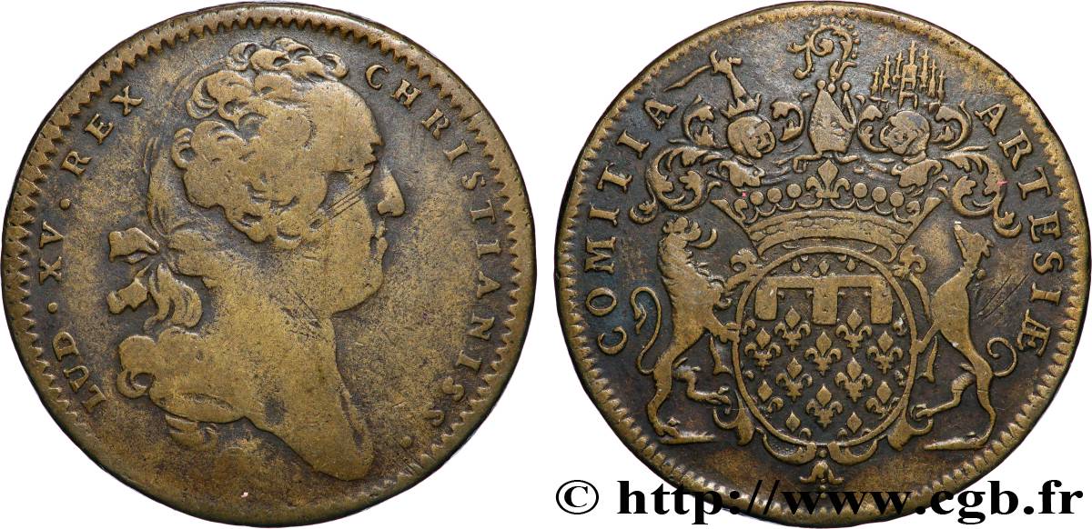 ARTOIS (ÉTATS D ...) Émission de 1724 VF/AU