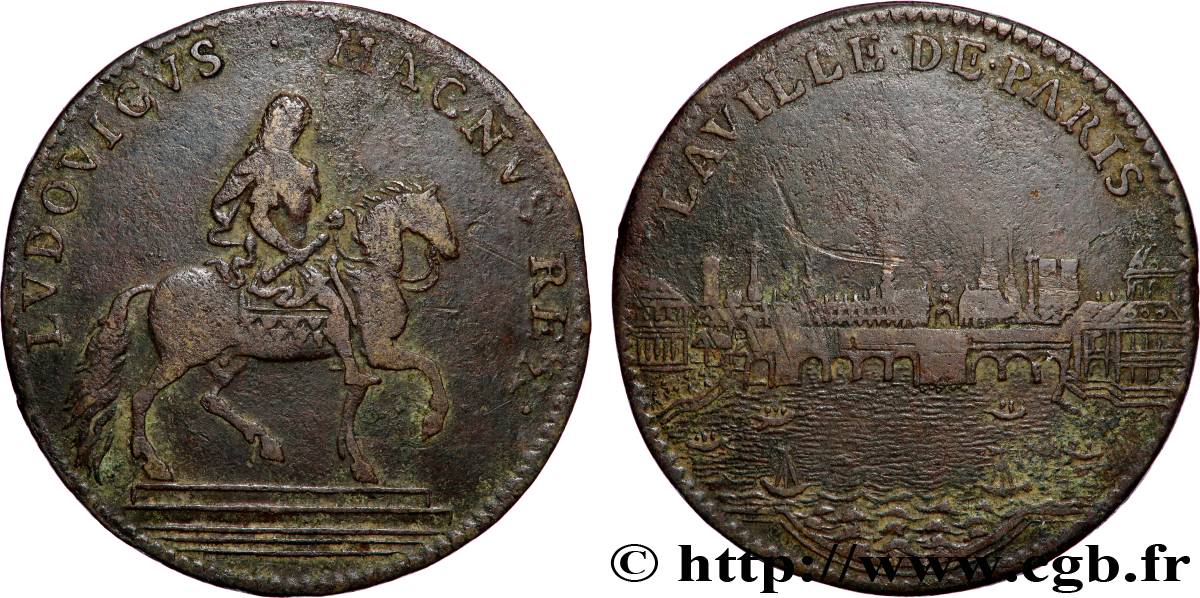 PARIS - LOCAL ADMINISTRATION Louis XIV XF
