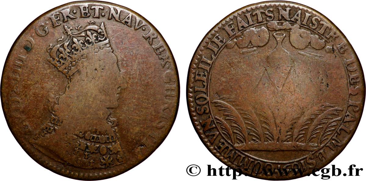 SACRE À REIMS Sacre de Louis XIV TB