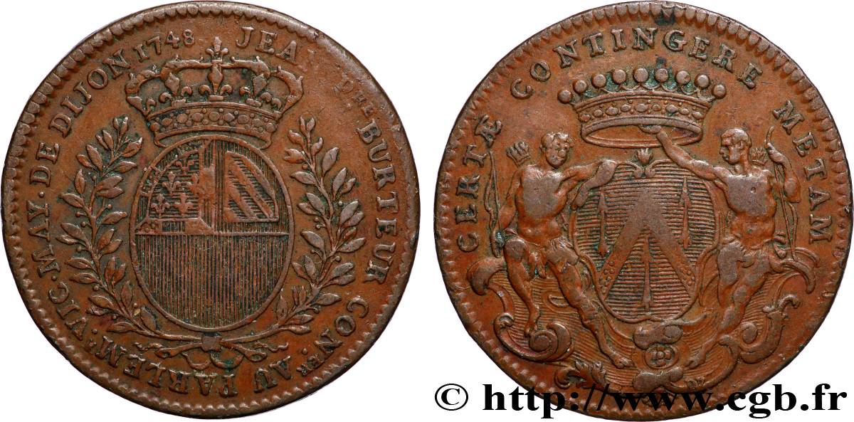 DIJON (MAIRES DE ... et divers) Jean-Pierre Burteur XF