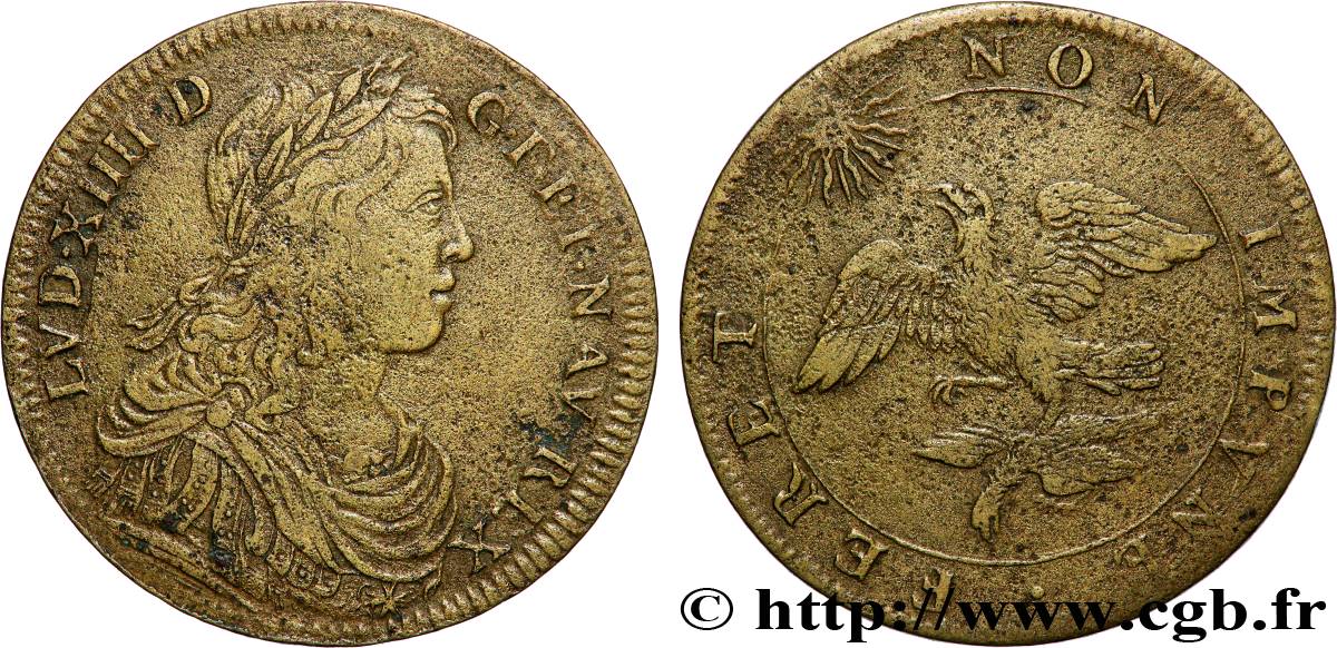 LOUIS XIV LE GRAND ou LE ROI SOLEIL  TTB